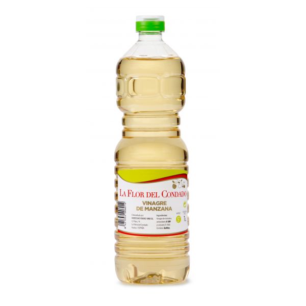 Vinagre de manzana flor condado 1L