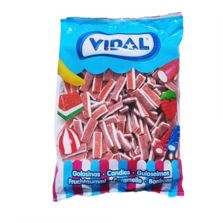 Vidal pica chipi guchi fresa/nata 250 unidades