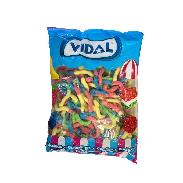 Vidal gusanos ácidos 250 unidades