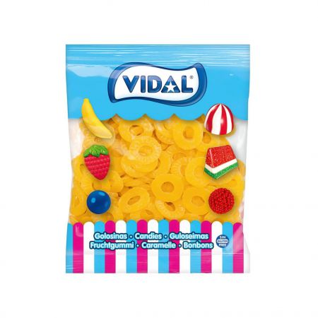 Vidal rodajas piña bolsa 250 unidades