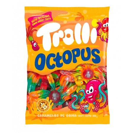 Trolli pulpos brillo 1KG