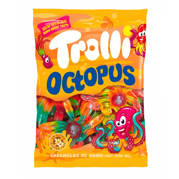 Trolli pulpos brillo 1KG