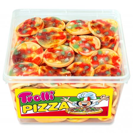Trolli pizzas bote 120 unidades