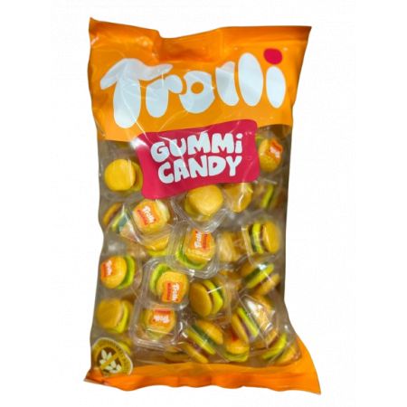 Trolli mini burguer bolsa 50 unidades