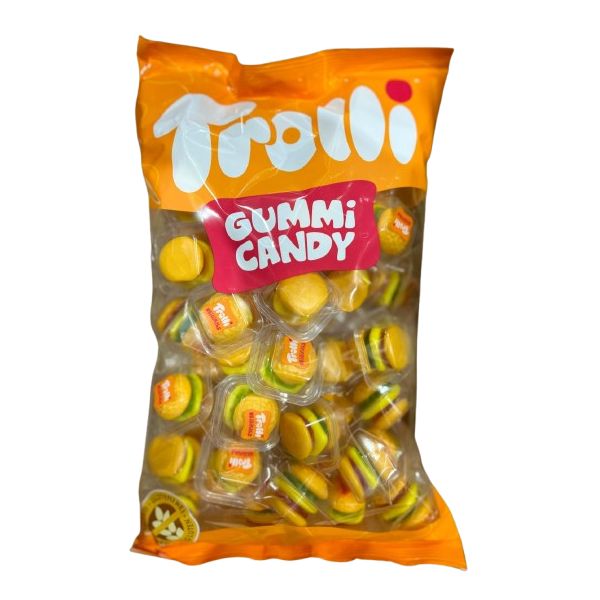 Trolli mini burguer bolsa 50 unidades