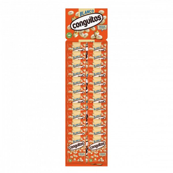 Lacasa conguitos blanco expositor 24 unidades x 20 gramos