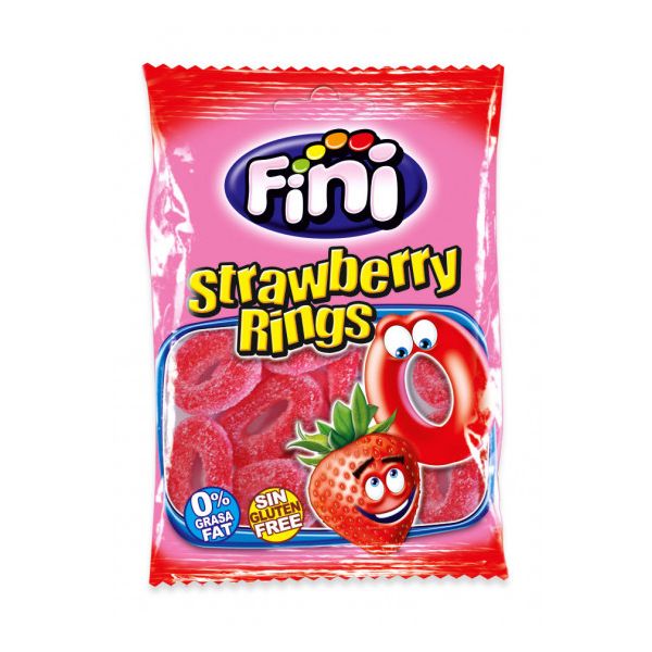 Fini aros pica fresa 90 gramos