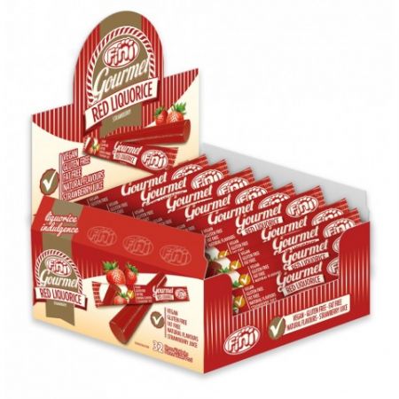 Fini regaliz gourmet rojo 32 unidades