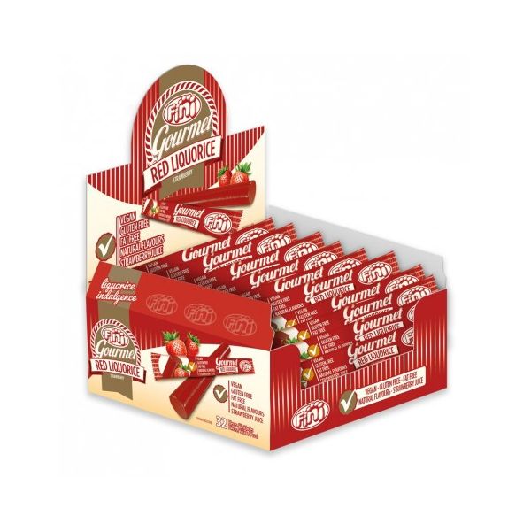 Fini regaliz gourmet rojo 32 unidades
