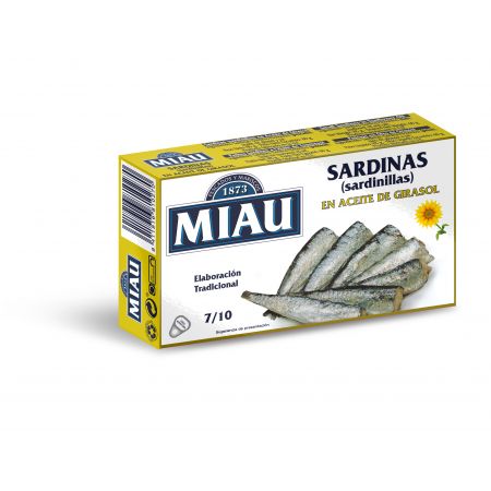 SARDINILLAS A/V 7/10 MIAU RR90
