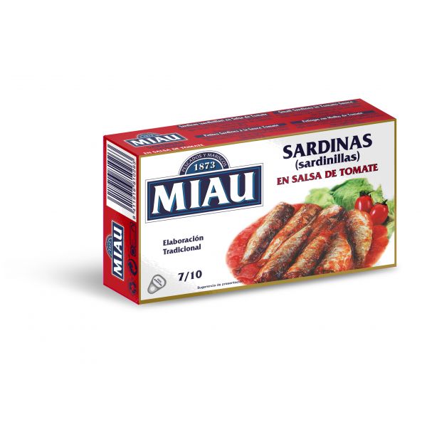 Sardinilla tomate 7/10 miau rr90