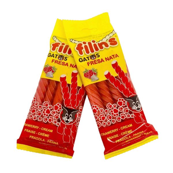 Saet gato filins fresa-nata 70 gramos