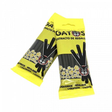 Saet bolsa gato regaliz 76 gramos