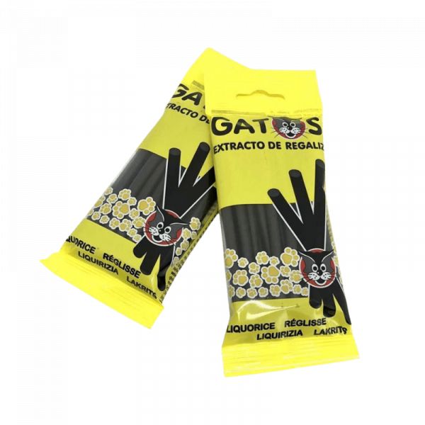 Saet bolsa gato regaliz 76 gramos