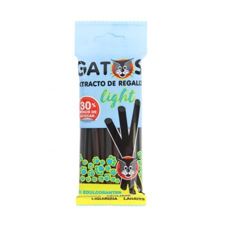 Saet bolsa gato regaliz light 76 gramos