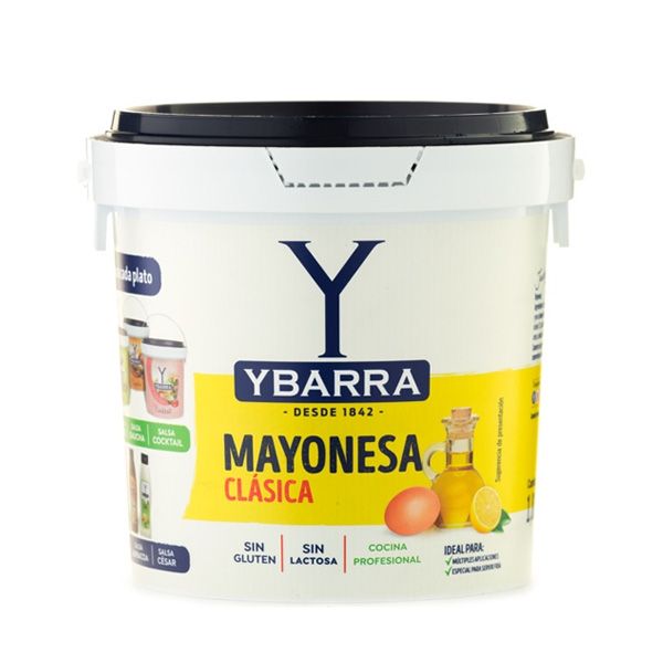 Mayonesa ybarra cubo 1800ML