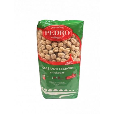 Garbanzos lechosos pedro 500 gramos