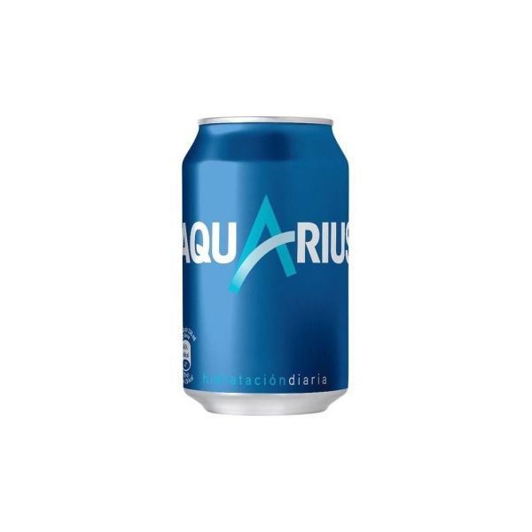 Aquarius lata 33CL limón