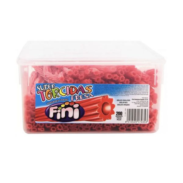 Fini torcida fresa 200 unidades