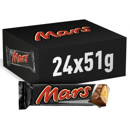 Mars 24 unidades x 51 gramos