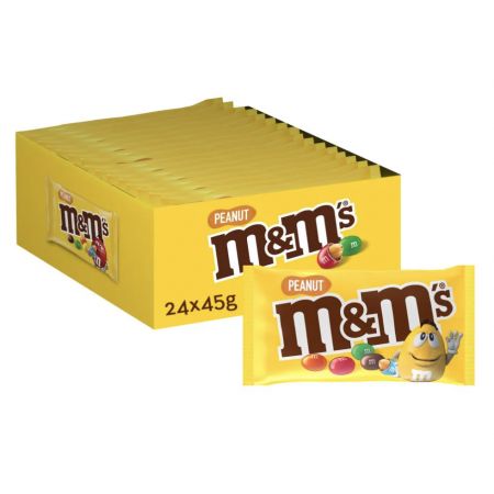 M&M leche 24 unidades