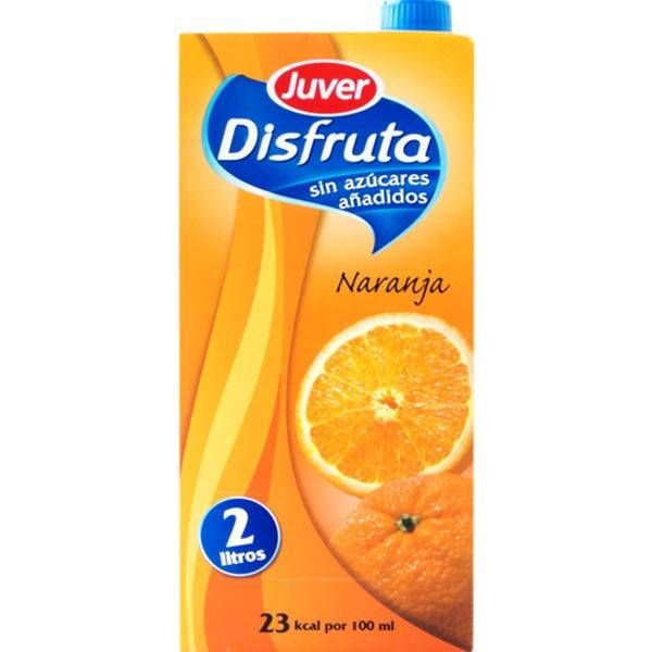 Zumo juver disfruta naranja 2L