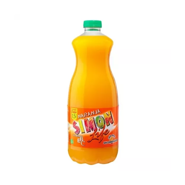 Simon life naranja 1,5L
