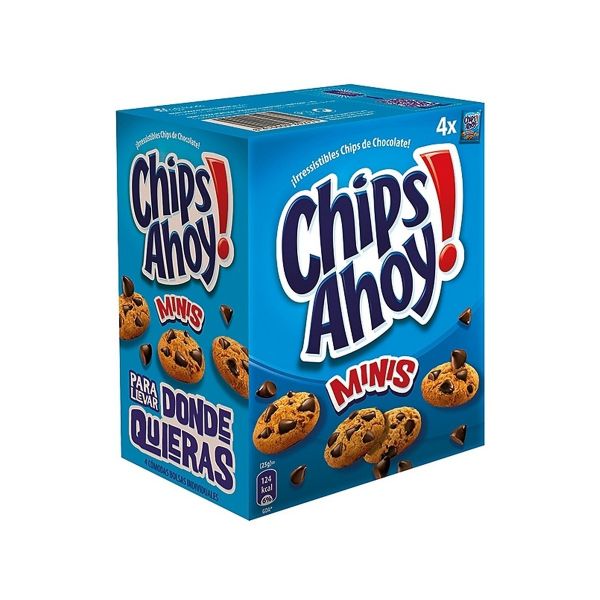 Galletas chips ahoy mini 160 gramos