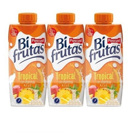 Pascual bifrutas tropical 3 unidades 33CL