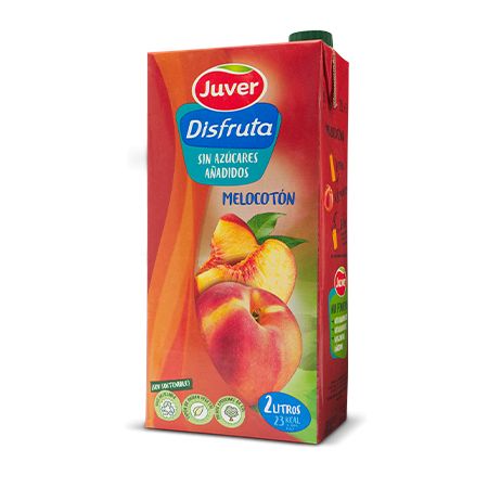 Zumo juver disfruta melocotón 2L