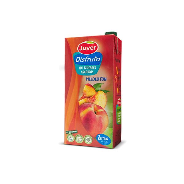 Zumo juver disfruta melocotón 2L
