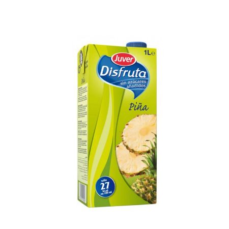 Zumo juver disfruta piña sin azúcar 1L