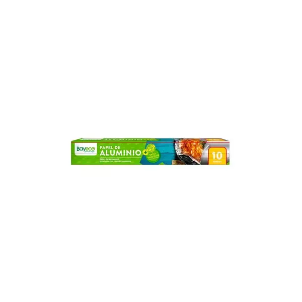 Papel de aluminio sigal-bayeco 10mt