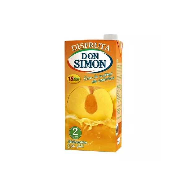 Zumo don simon disfruta melocotón brick 2L