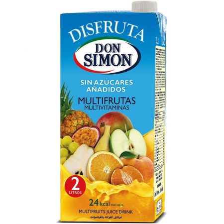 Zumo don simon disfruta multi fruta brik 2L