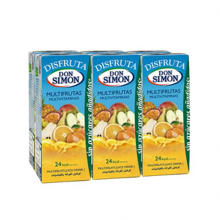 Zumo don simon disfruta multi frutas 6x200ML
