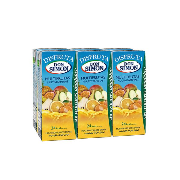 Zumo don simon disfruta multi frutas 6x200ML