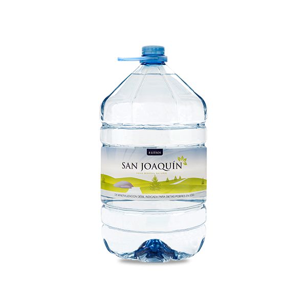 Agua san joaquin 8L