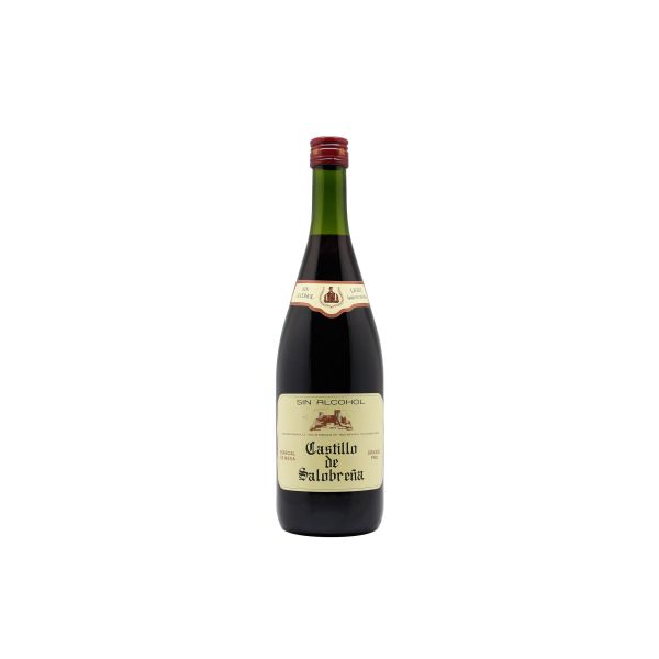 Vino tinto sin alcohol castillo de salobreña 1L