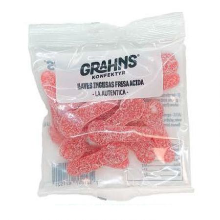 F.t. Llaves ácidas fresa bolsa 85 gramos