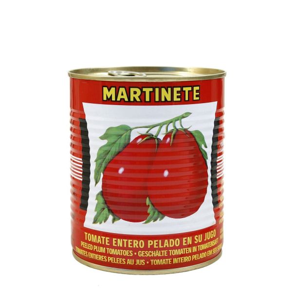 Tomate pelado martinete 850 gramos