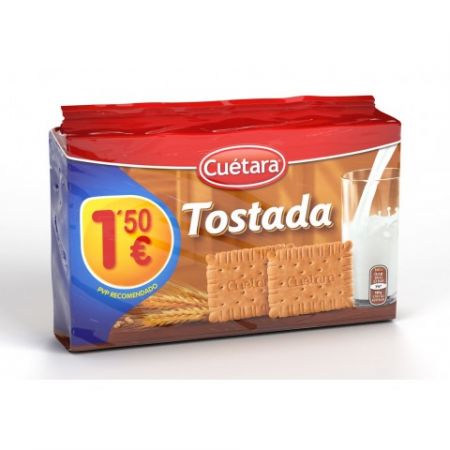 Galleta tostada cuetara 400 gramos