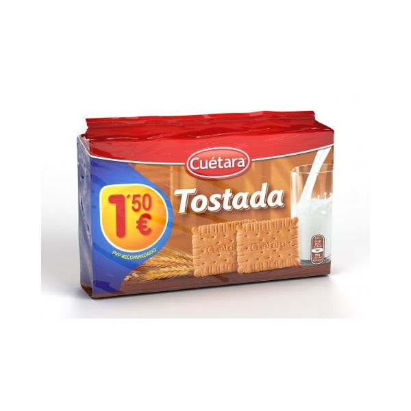 Galleta tostada cuetara 400 gramos