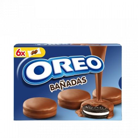 Galletas Oreo bañada chocolate con leche 246 gramos