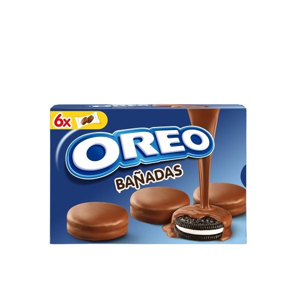 Galletas Oreo bañada chocolate con leche 246 gramos