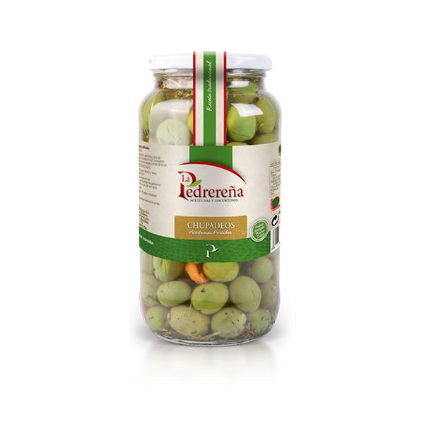 Aceitunas Chupadeos 1/2KG cristal Pedrereña