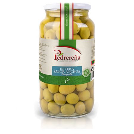 Aceitunas manzanilla con hueso