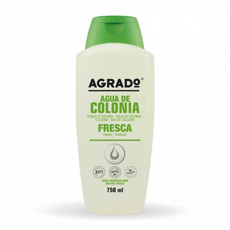 Agua de colonia fresca 750ML Agrado