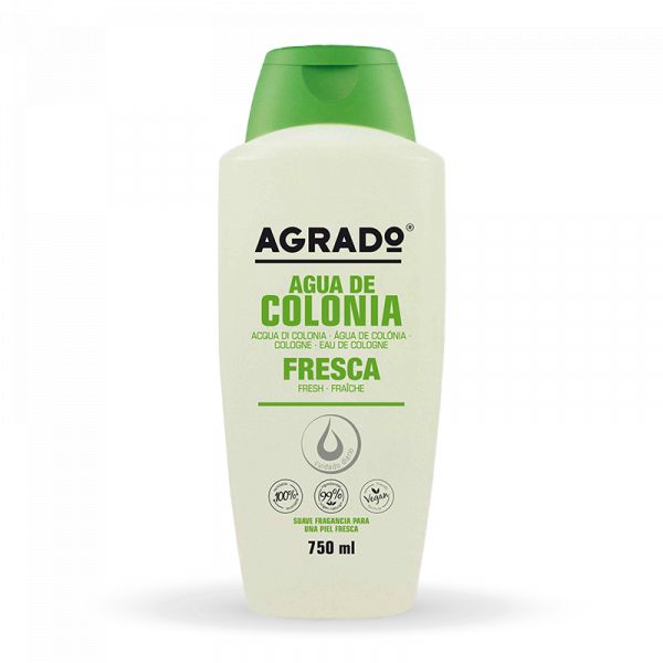 Agua de colonia fresca 750ML Agrado