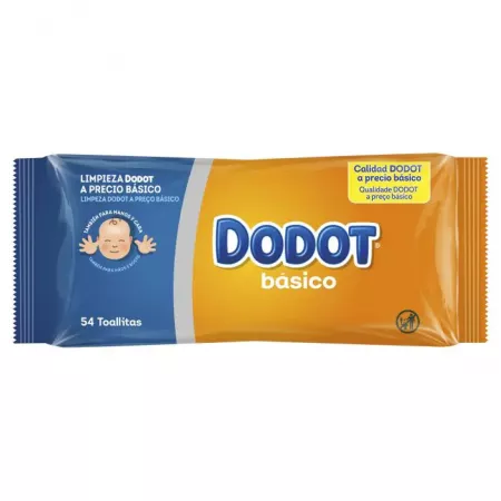 Toallitas Dodot Basic 54 unidades